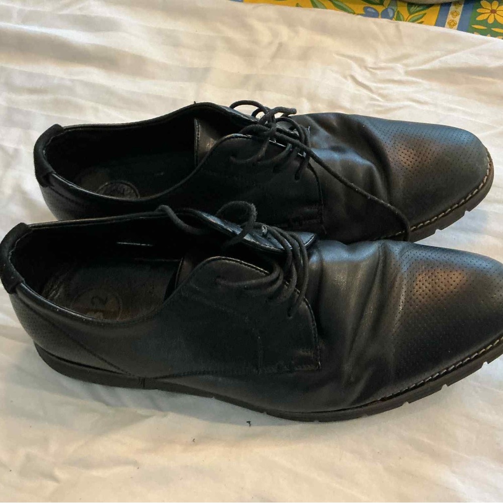 Elegant Black Men's Oxford Shoes